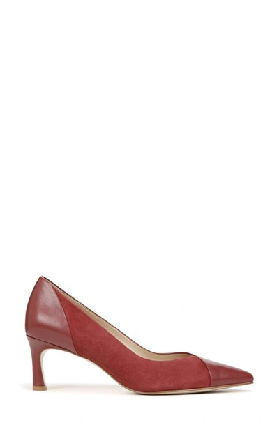 27 Edit Naturalizer Faris Pointed Toe Pump In Ruby Suede
