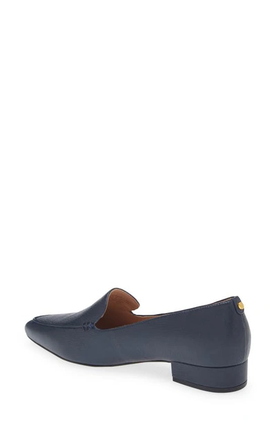 Cole Haan Vivian Pointed Toe Loafer In Navy Blaze