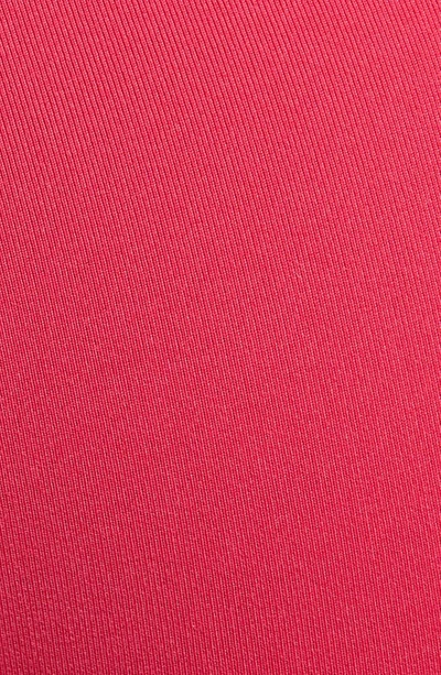 Shop Alo Yoga Airbrush High Waist Bike Shorts In Lipstick Red