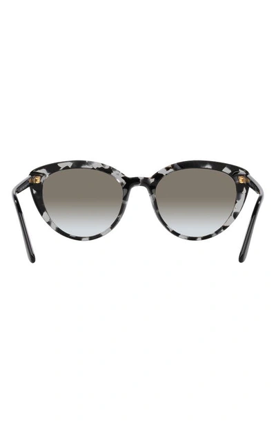Shop Prada 54mm Cat Eye Sunglasses In Grey Gradient