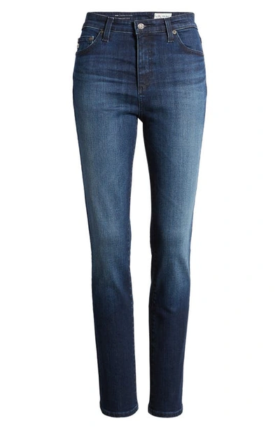 Shop Ag Mari High Waist Ankle Slim Straight Leg Jeans In 8 Years Brooklyn