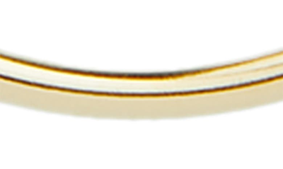 Shop Argento Vivo Sterling Silver Essential Tube Hoop Earrings In Gold