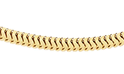 Shop Bony Levy 14k Gold Curve Chain Necklace In 14k Yellow Gold