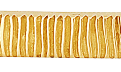 Bony Levy 14k Gold Etched Bracelet In 14k Yellow Gold
