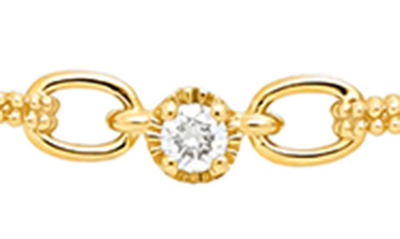 Shop Bony Levy Kiera Diamond Frontal Necklace In 18k Yellow Gold