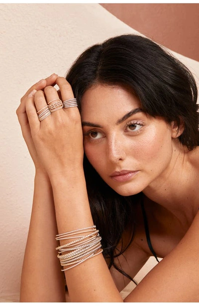 Bony Levy Audrey Trend Diamond Stretch Bracelet In 18k Yellow Gold