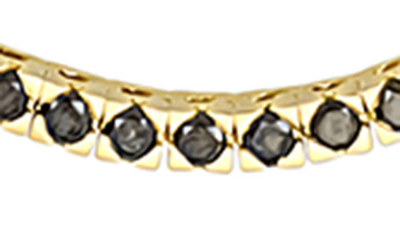 Bony Levy Black Diamond Necklace In 18k Yellow Gold
