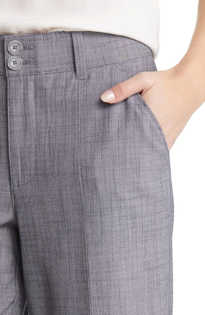 Shop Wit & Wisdom 'ab'solution Skyrise Double Button Pants In Indigo