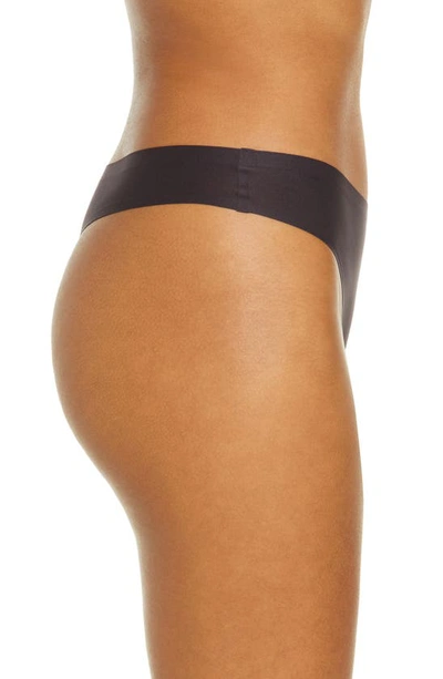 Shop Chantelle Lingerie Soft Stretch Thong In Ink-vb