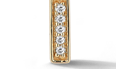 Dana Rebecca Designs Sylvie Rose Diamond Bar Station Necklace In Yellow Gold