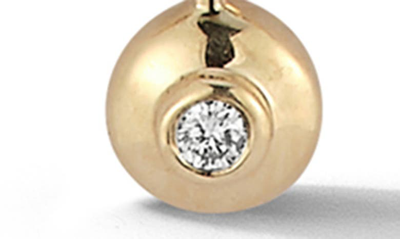 Dana Rebecca Designs Lulu Jack Diamond Bezel Charm Necklace In Yellow Gold