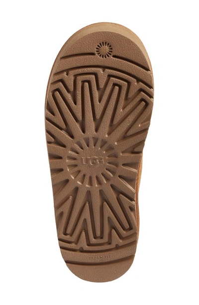 Shop Ugg Kids' Neumel Zip Platform Boot In Chestnut