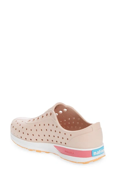 Native Shoes Robbie Sugarlite Slip-on Sneaker In Camp Pink/ Shell White