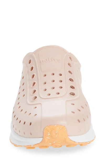 Native Shoes Robbie Sugarlite Slip-on Sneaker In Camp Pink/ Shell White