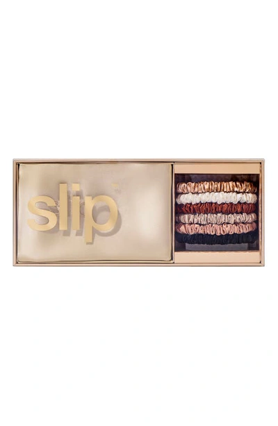 Slip Pure Silk Pillowcase & Skinny Scrunchie Set (nordstrom Exclusive) 128 Value In Caramel