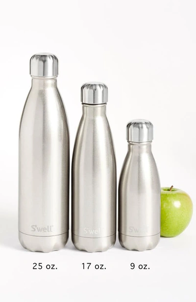 Shop S'well 'angel Food' Insulated Stainless Steel Water Bottle In Shimmer Angel