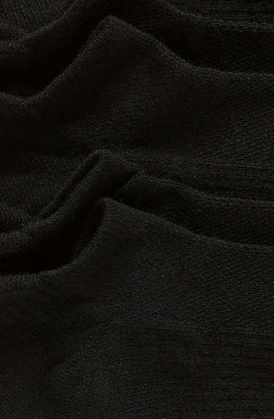 Shop Zella Assorted 3-pack Tab Ankle Socks In Black