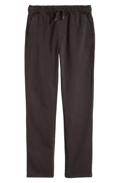 Shop Treasure & Bond Kids' All Day Relaxed Pull-on Pants In Black Raven