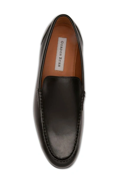 Gordon Rush Ahston Venetian Loafer In Black