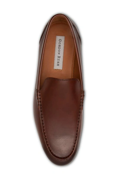 Gordon Rush Ahston Venetian Loafer In Whiskey