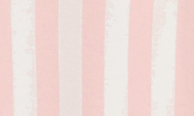 Shop Nordstrom Moonlight Eco Knit Pajamas In Pink Veil Rose Tasha Stripe