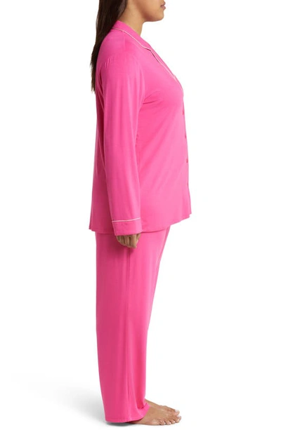 Shop Nordstrom Moonlight Eco Knit Pajamas In Pink Yarrow