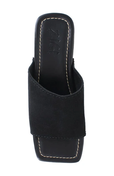 Shop Zigi Jude Studded Platform Sandal In Black Suede