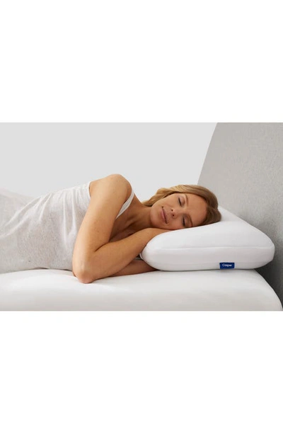 Casper Set Of 2 Hybrid Pillows In White