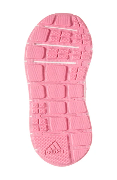Shop Adidas Originals Kids' Swift Run Sneaker In Pink Fusion/ Ftwr White