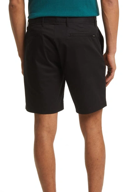 Shop Nordstrom Coolmax® Stretch Chino Shorts In Black