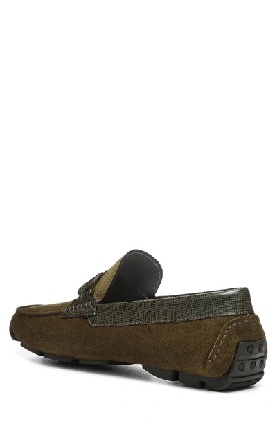 Shop Donald Pliner Dacio Ii Driving Loafer In Olive