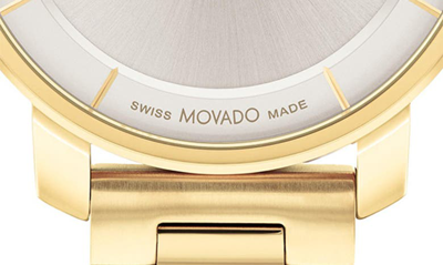 Shop Movado Bold Access Bracelet Watch, 34mm In Warm Grey