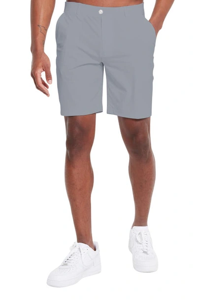 Shop Redvanly Hanover Pull-on Shorts In Shadow