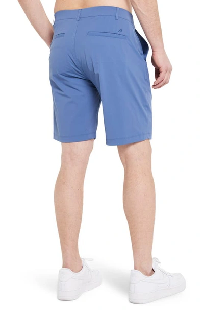 Shop Redvanly Hanover Pull-on Shorts In Blue Horizon