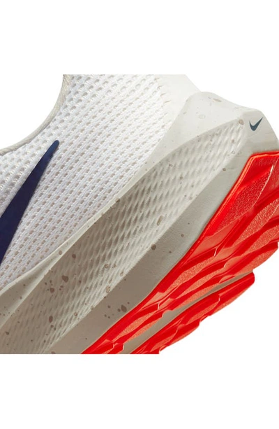 Shop Nike Air Zoom Pegasus 40 Running Shoe In White/ Obsidian/ Ore Wood