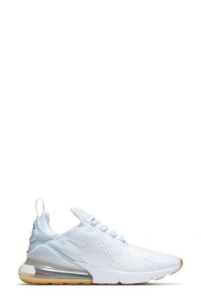 Shop Nike Air Max 270 Sneaker In White/ White Gum Leather