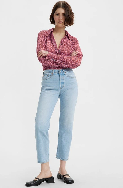 Levi's Wedgie High Waist Straight Leg Jeans In Fully Baked