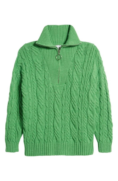 Topshop half hot sale zip jumper