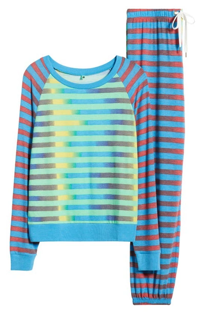 Honeydew Intimates Star Seeker Pajamas In Ombre Stripe