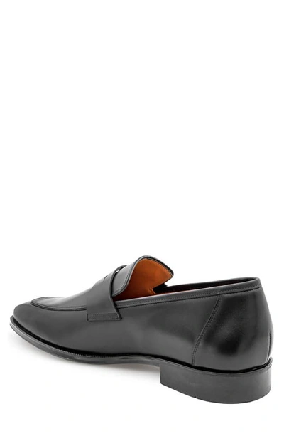 Shop Mezlan Avenue Penny Loafer In Black