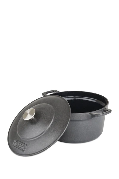 Shop Viking 5-quart Cast Iron Dutch Oven In Black