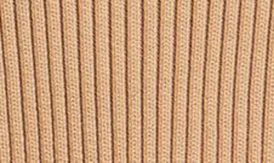 Rag & Bone Ally Whipstitch Detail Mock Neck Sweater In Khaki