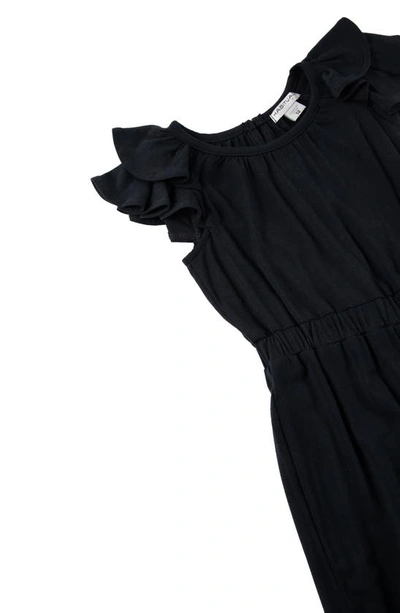 Shop Habitual Ruffle Jumpsuit In Black