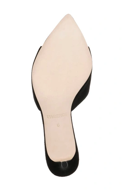 L'agence Antoine Pointed Toe Sandal In Black