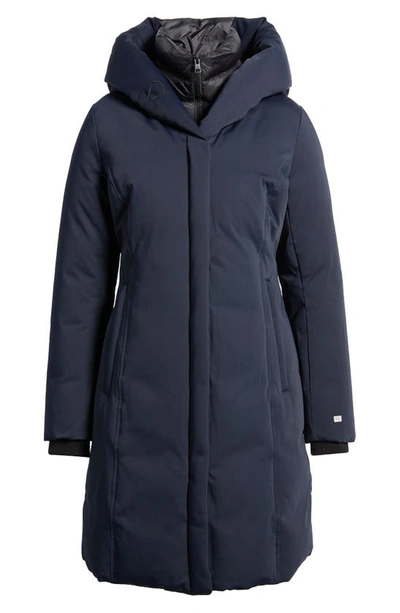 Shop Soia & Kyo Water Resistant 700 Fill Power Down Puffer Coat In Lapis