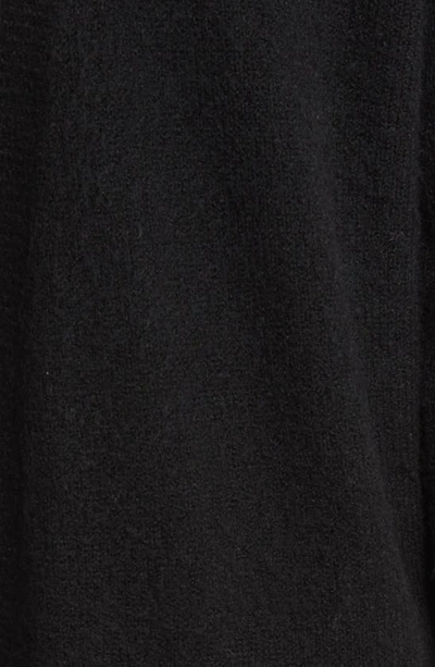 Caslon Open Front Cardigan In Black