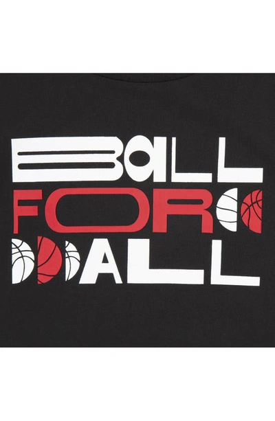 Shop Nike Kids' Ball For All Graphic T-shirt In Black