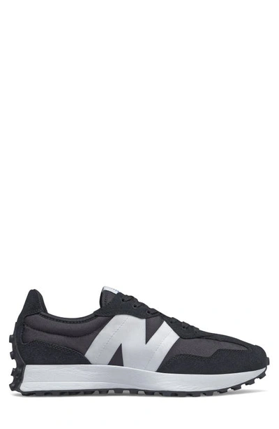 Shop New Balance Gender Inclusive 327 Sneaker In Black/ White