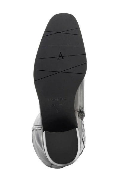 Shop Aquatalia Rozaria Knee High Boot In Black/ Black