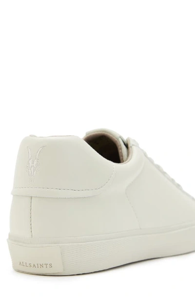 Shop Allsaints Brody Low Top Sneaker In Chalk White